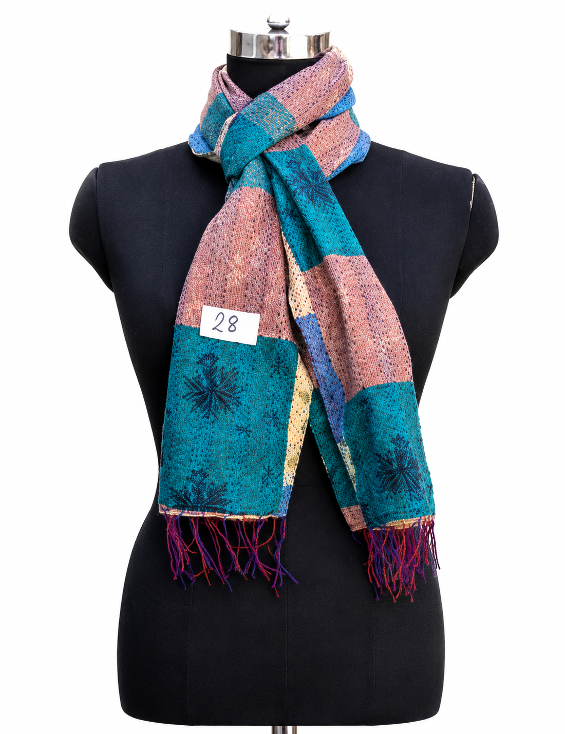 Kantha Scarves Colour Option 3