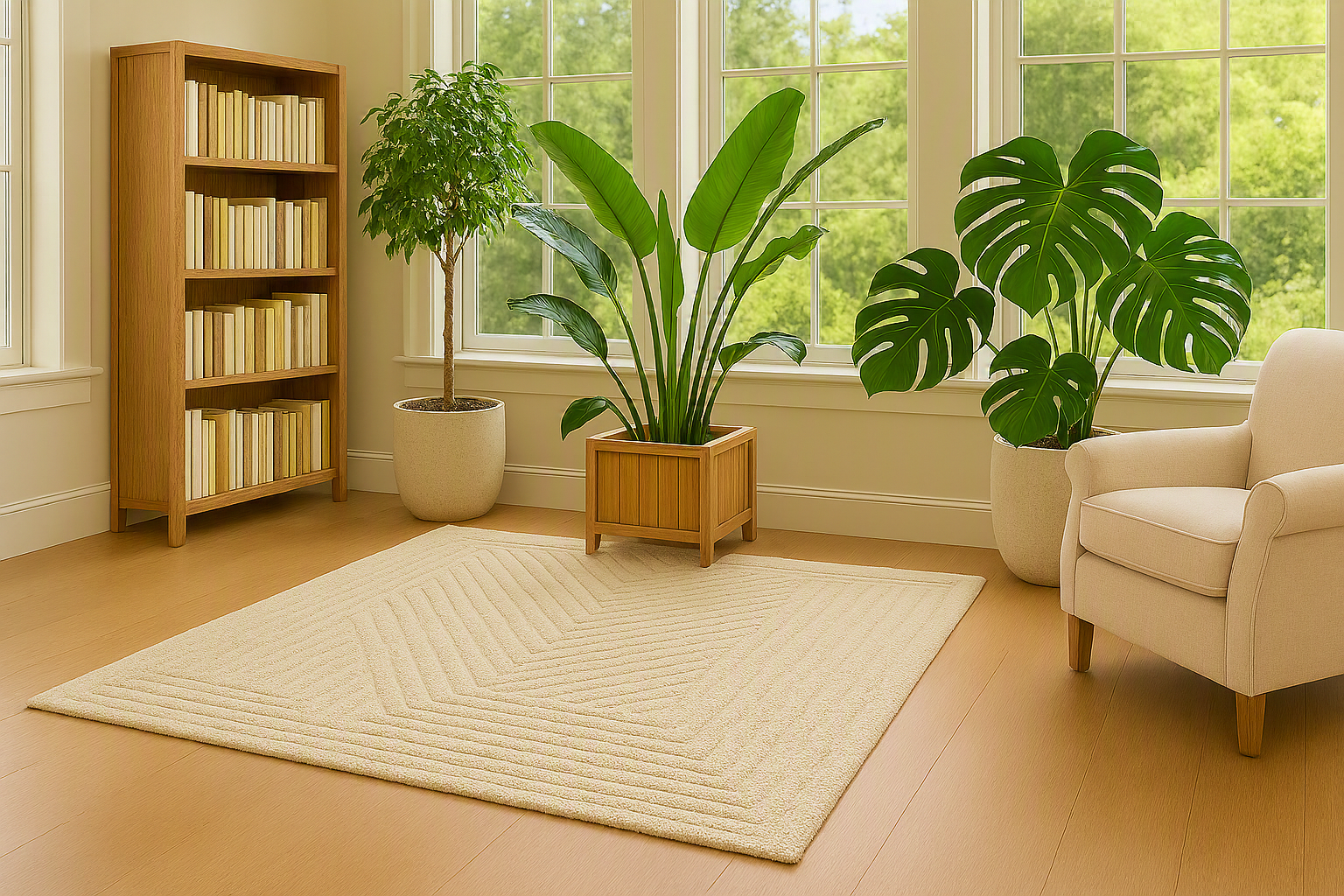 Wool rug
